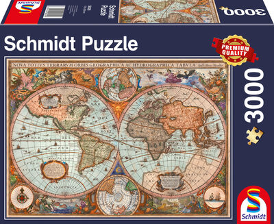 SCHMIDT SPIELE 58328 Antike Weltkarte