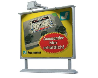VIESSMANN 6336 H0 Werbetafel mit LED-Beleuchtung