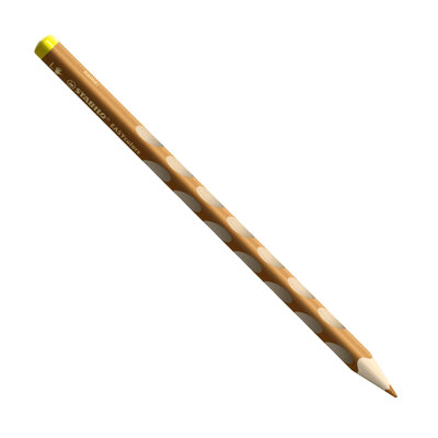 STABILO 331/615-6 Ergonomischer Buntstift für Linkshänder - STABILO EASYcolors - Einzelstift - ocker dunkel