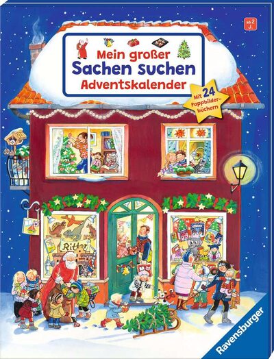 RAVENSBURGER 42142 Mein großer Sachen suchen Adventskalender