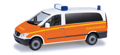HERPA 700504 1:87 Mercedes-Benz Vito Bus 'Notarzt Bundeswehr'