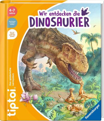 RAVENSBURGER 49286 tiptoi® Wir entdecken die Dinosaurier
