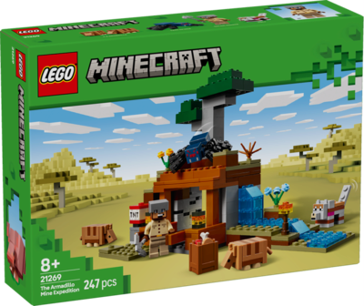 LEGO ® Minecraft™ 21269 Die Expedition zur Gürteltiermine