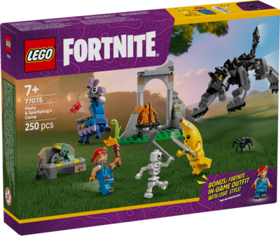 LEGO® Fortnite 77075 Das Lager von Schali und der Zündkerzenkünstlerin