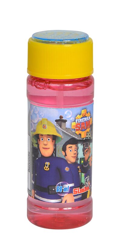 SIMBA 109252405 Feuerwehrmann Sam Seifenblasen Flasche 60ml