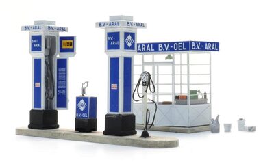 ARTITEC 10.437 H0 Aral Tankstelle - Bausatz