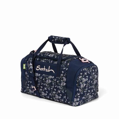 SATCH SAT-DUF-001-9AG satch Duffle Bag Bloomy Breeze dark blue, rose, white