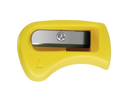 STABILO 4531 Ergonomischer Spitzer für Linkshänder - STABILO EASYcolors/graph Spitzer - gelb