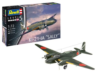 REVELL 03797 1:72 KI-21-lA Sally