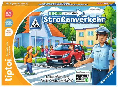 RAVENSBURGER 00173 tiptoi® Lernspiele - Sicher durch den Straßenverkehr