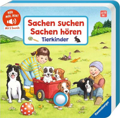 RAVENSBURGER 42206 Sachen suchen, Sachen hšren: Tierkinder