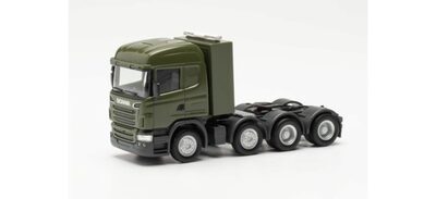 HERPA 747059 1:87 Scania R09 Highline Schwerlastzugmaschine 4achs 'Bundeswehr'