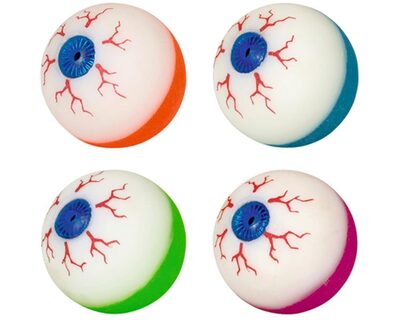 DIE SPIEGELBURG 14287 Augen-Leuchtflummis mit Sound - Wild+Cool, sortiert