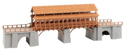 FALLER 120527 H0 Eisenbahn-Holzbrücke, Ep. I