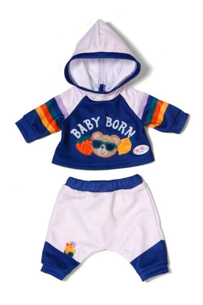 ZAPF 838204 BABY born® Jogging Anzug Navy 43 cm