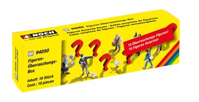 NOCH 94050 H0 Figuren-Überraschungsbox 10 Figuren
