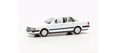 HERPA 023962-002 1:87 Audi V8 Limousine mit BBS-Felgen, weiß