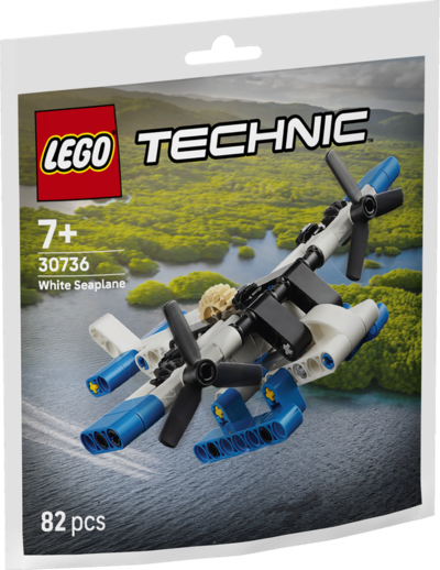 LEGO® Technic 30736 Weißes Wasserflugzeug