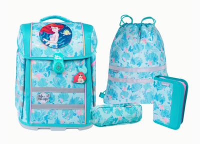 MCNEILL 9661281000 Schulranzen-Set PERFECTO, 5tlg. DISNEY – ARIELLE -Kollektion 2025-