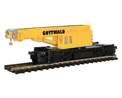 KIBRI 19600 N GOTTWALD Eisenbahn-Teleskopkran GS 100.06 T