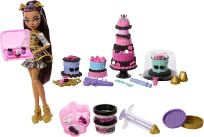 MATTEL JBG78 Monster High schaurig schöner Geburtstag Kuchen Set
