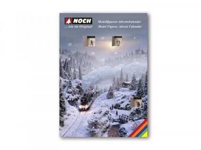 NOCH 36992 N Figuren-Adventskalender 25 Figuren