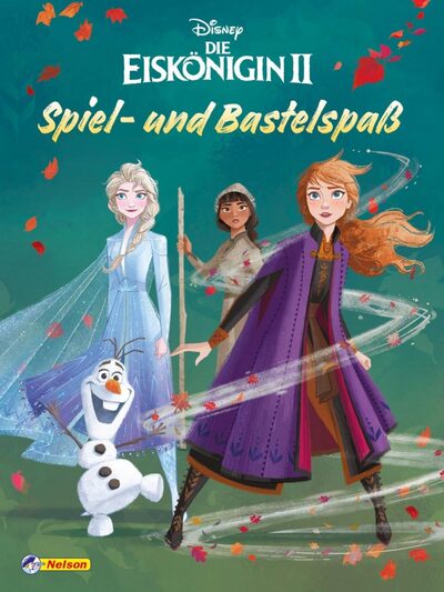 NELSON 511348 Disney Die Eiskönigin 2: Spiel- und Bastelspaß