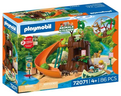 PLAYMOBIL 72071 Zoo: Dschungelabenteuer
