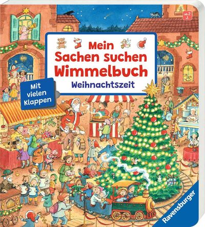 RAVENSBURGER 42122 Mein Sachen suchen Wimmelbuch: Weihnachtszeit