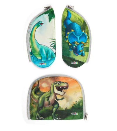 ERGOBAG 00820-00063-10 Zippies Dinowelt, mehrfarbig, 3 Stück