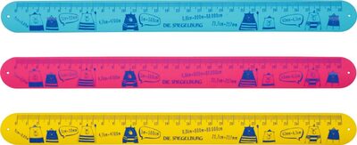DIE SPIEGELBURG 18755 Schnapp-Lineal - Bunte Geschenke, sortiert