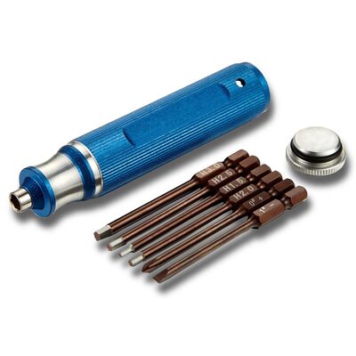 SIVA 15057 Werkzeugset 6in1 1-/0+/1,5/2,0/2,5/3,0mm
