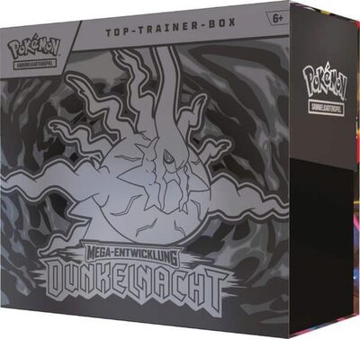 POKEMON 14215 PKM Pokémon ME05 Top-Trainer-Box Mega-Entwicklung - Dunkelnacht