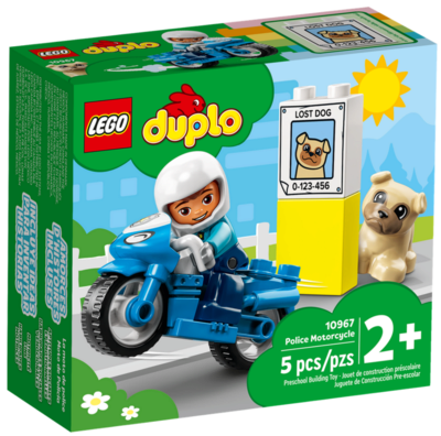 LEGO® DUPLO® 10967 Polizeimotorrad