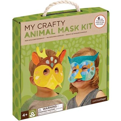 PETIT COLLAGE 8744866 Bastelset Tiermasken