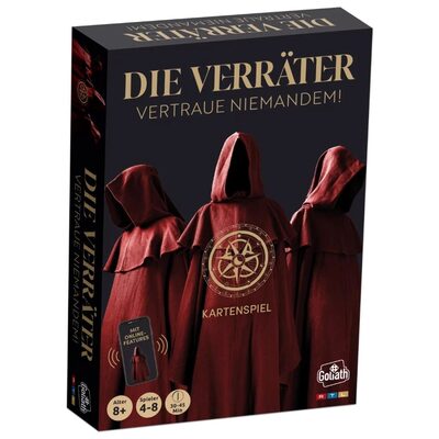 GOLIATH 930.248.012 Die Verräter (The Traitors) Kartenspiel