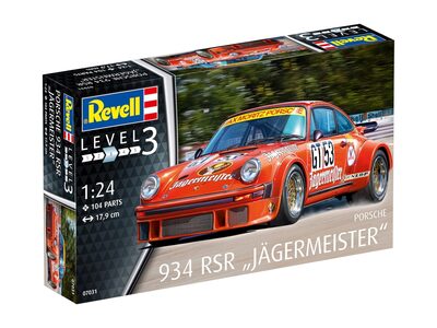REVELL 07031 1:24 Porsche 934 RSR 'Jägermeister'