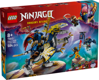 LEGO® NINJAGO 71843 Rogues Mech-Drachenreiter