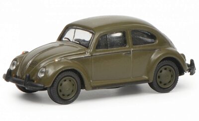 SCHUCO 452643100 1:87 VW Käfer 1200 'Bundeswehr'