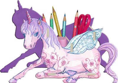 DIE SPIEGELBURG 18013 Stifteköcher (in Einhorn-Form) - Einhorn-Paradies