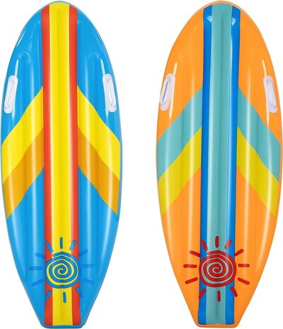 BESTWAY 42046 Kinder-Surfboard Stars and Flowers 114 x 46 cm , 2-fach sortiert