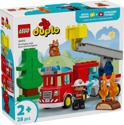 LEGO® DUPLO® 10473 Löschauto mit Schlauch und Feuerwehrmann