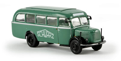 BREKINA 58006 1:87 / H0 Steyr 380/II Werkstattwagen 'Schwarzbau' (A) von Starline