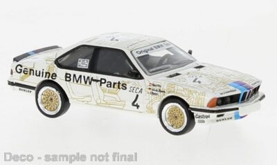 BREKINA 24364 1:87 / H0 1:87 BMW 635 CSi 1983, Genuine BMW Parts, 4,