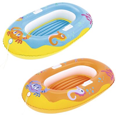 BESTWAY 34009 Kinder-Schlauchboot Krusti 110 x 64 x 25 cm, sortiert