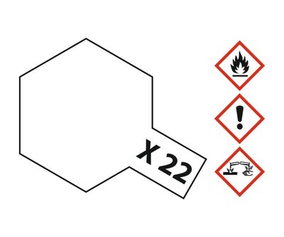 TAMIYA 300081022 X-22 Klarlack glänzend 23 ml