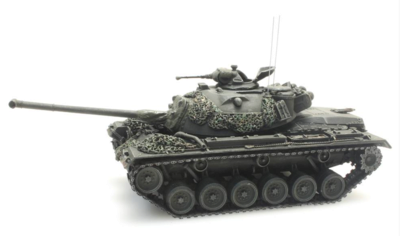 ARTITEC 6870056 H0 M48 A2 gefechtsklar gelboliv Bundeswehr Resin Fertigmodell