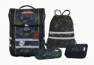 MCNEILL 9661413000 Schulranzen-Set PERFECTO, 5tlg. STAR WARS – STAR WARS II -Kollektion 2025-