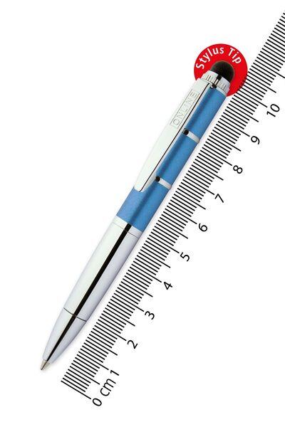 ONLINE 33656/3D Drehkugelschreiber Piccolo Stylus Metallic Blue