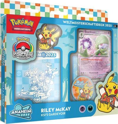 POKEMON 13541 PKM Pokémon Weltmeisterschaftsdeck 2025 - sortiert